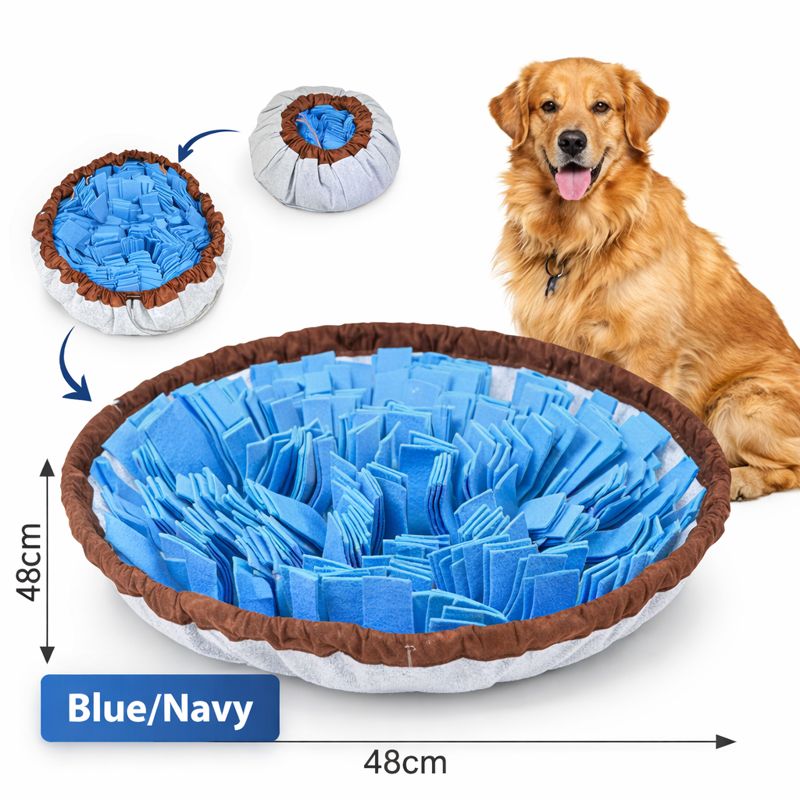 Colorful Brain Boosting Snuffle Mat - Fun Game for Dogs and Cats