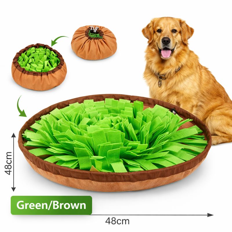 Colorful Brain Boosting Snuffle Mat - Fun Game for Dogs and Cats